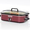 MAGNIFIQUE 4-Quart Slow Cooker with Casserole Manual Warm Setting (Red): A Complete Guide